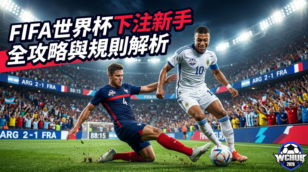 FIFA世界杯新手規則全攻略封面圖 Cover Image for FIFA World Cup Beginner's Betting Rules and Guide